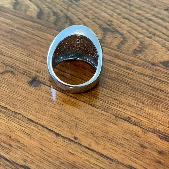 RSC Silver Statement Ring - Picture 2 of 5